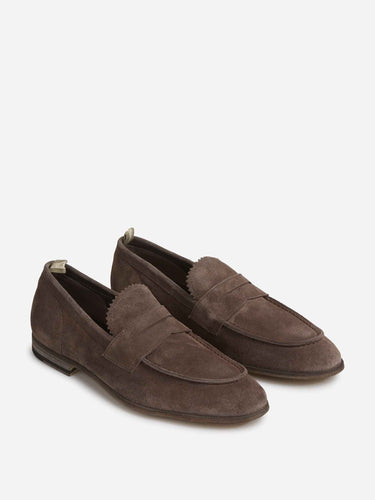 Officine Creative Hombre Barcelona Mocasines Solitude 001 color Marrón Oscuro sku 618-000016 02 - Foto 2