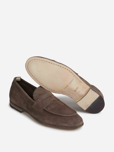 Officine Creative Hombre Barcelona Mocasines Solitude 001 color Marrón Oscuro sku 618-000016 02 - Foto 4