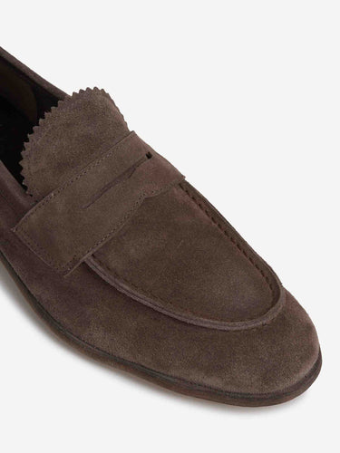 Officine Creative Hombre Barcelona Mocasines Solitude 001 color Marrón Oscuro sku 618-000016 02 - Foto 5