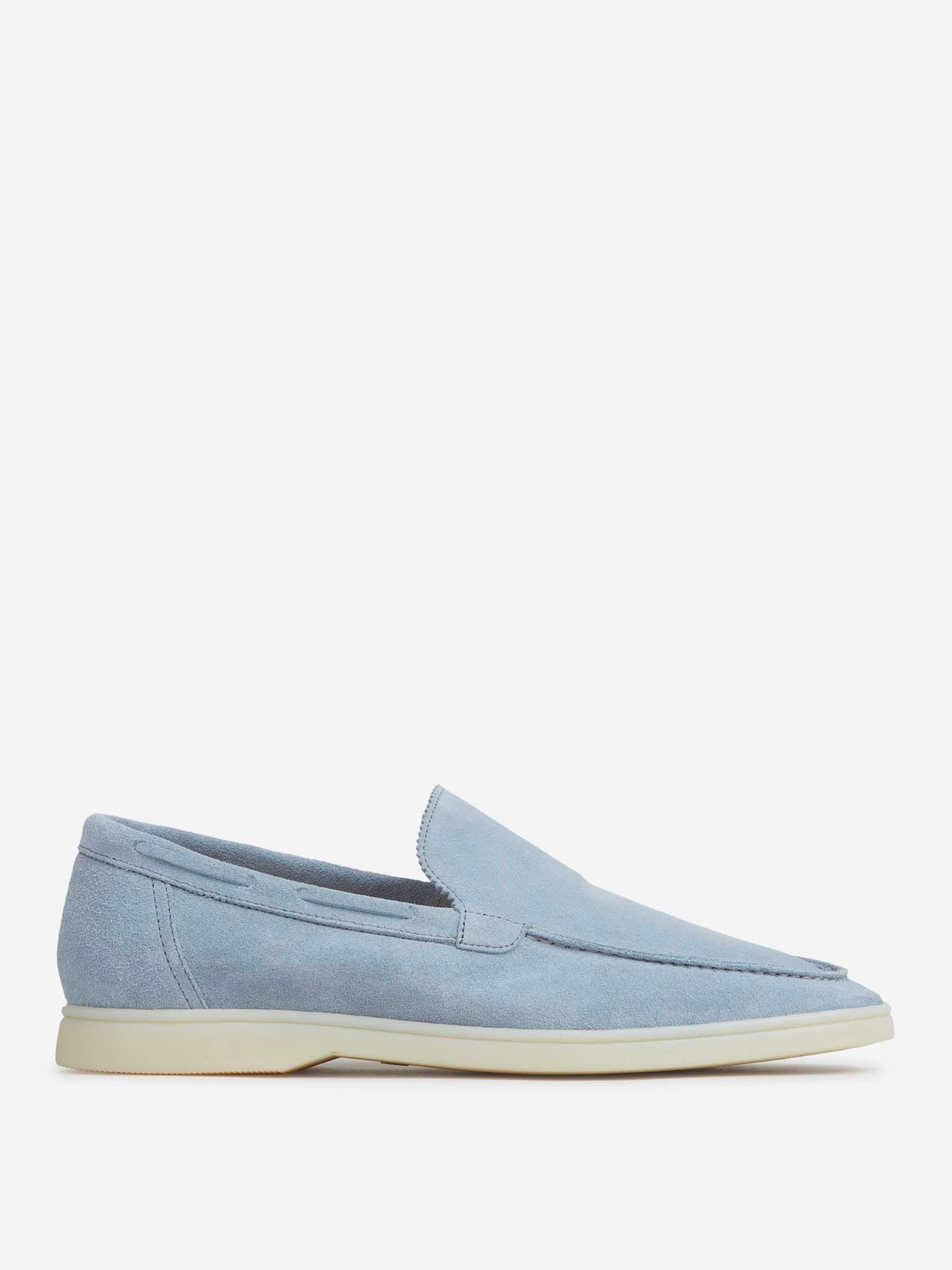 Aurélien Hombre Barcelona Mocasines Yacht Loafer color Azul Celeste sku 618-000033 02 - Foto 1