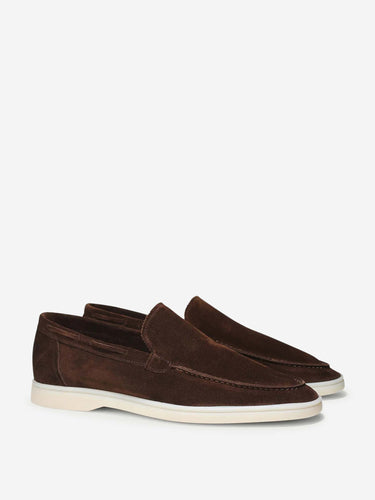 Aurélien Hombre Barcelona Mocasines Yacht Loafer color Marrón Oscuro sku 618-000033 03 - Foto 2