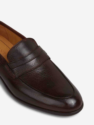 Bontoni Hombre Barcelona Mocasines Príncipe Rivolta color Marrón Oscuro sku 618-000035 01 - Foto 5