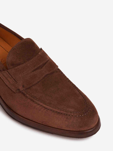 Bontoni Hombre Barcelona Mocasín Príncipe Welt color Marrón Oscuro sku 618-000036 01 - Foto 5