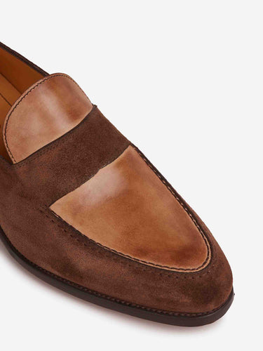 Bontoni Hombre Barcelona Mocasines Allegro II color Marrón sku 618-000038 01 - Foto 5