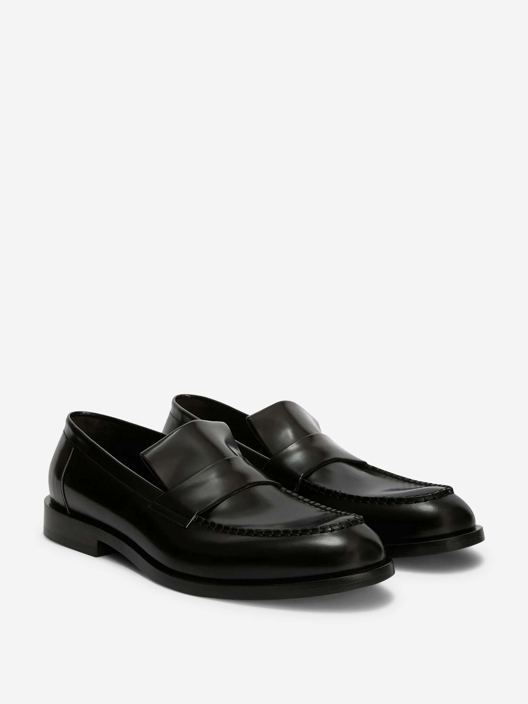 Jil Sander Hombre Barcelona Mocasines Piel color Negro sku 618-000040 01 - Foto 2