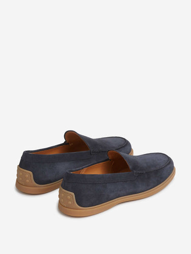 Tod's Hombre Barcelona Mocasines Pantufla Ante color Negro sku 618-000041 02 - Foto 3