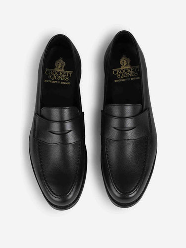 Crockett & Jones Hombre Barcelona Mocasines Harvard 2 color Negro sku 618-000048 02 - Foto 4