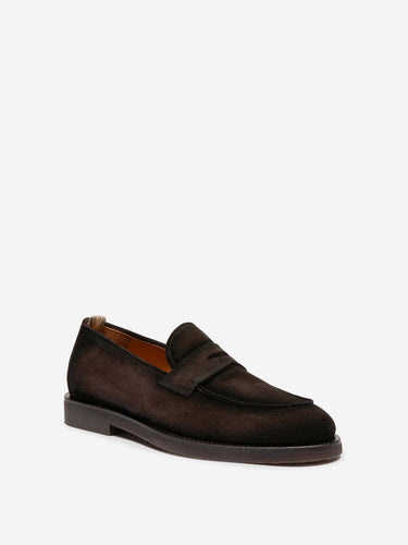 Officine Creative Hombre Barcelona Mocasines Opera Flexi 101 color Marrón Oscuro sku 618-000054 01 - Foto 2