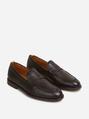 Officine Creative Hombre Barcelona Mocasines Opera 001 color Marrón Oscuro sku 618-000058 01 - Foto 2