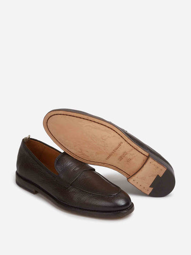 Officine Creative Hombre Barcelona Mocasines Opera 001 color Marrón Oscuro sku 618-000058 01 - Foto 4
