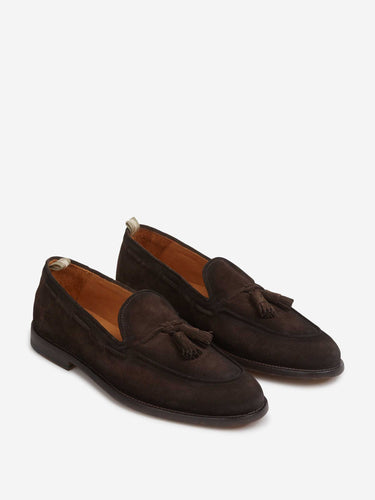 Officine Creative Hombre Barcelona Mocasines Opera 002 color Marrón Oscuro sku 618-000060 01 - Foto 2