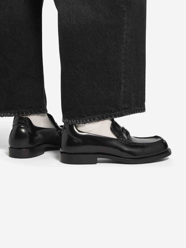 Balenciaga Hombre Barcelona Mocasines Piel Comfy color Negro sku 618-000065 01 - Foto 3