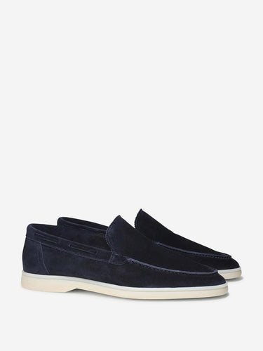 Aurélien Hombre Barcelona Mocasines Ante Yacht color Azul Marino sku 618-000070 01 - Foto 2