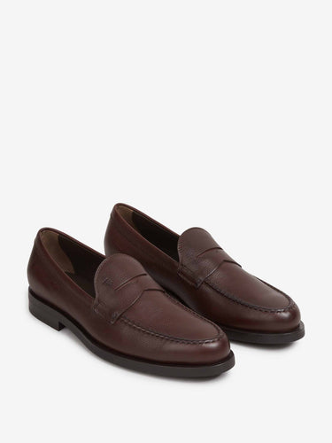 Tod's Hombre Barcelona Mocasines Piel color Marrón Oscuro sku 618-000071 02 - Foto 2