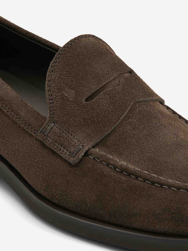 Tod's Hombre Barcelona Mocasines Ante color Marrón Oscuro sku 618-000072 01 - Foto 3