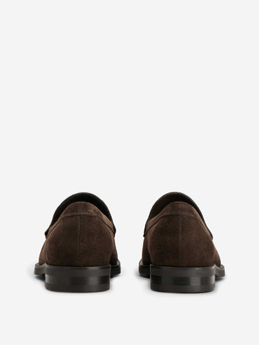 Tod's Hombre Barcelona Mocasines Ante color Marrón Oscuro sku 618-000072 01 - Foto 4
