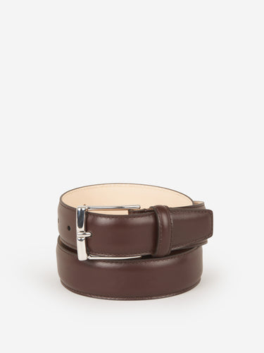 Crockett & Jones Hombre Barcelona Cinturón Piel Fina color Marrón sku 621-000067 02 - Foto 1