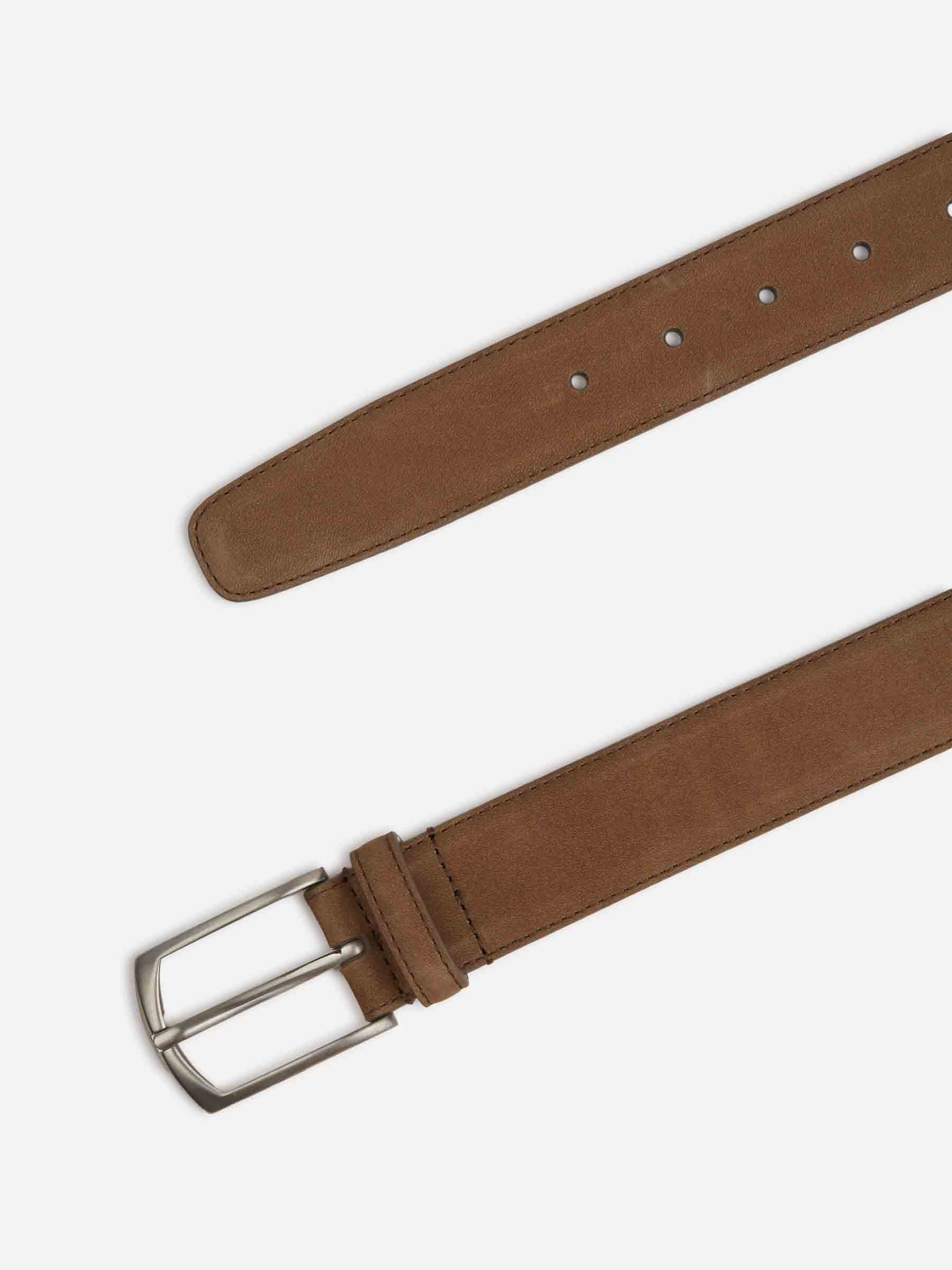 Santa Eulalia Hombre Barcelona Cinturón Liso Piel color Marrón Oscuro sku 621-000261 02 - Foto 2