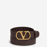Valentino Garavani Hombre Barcelona Cinturón Hebilla Logo color Marrón Oscuro sku 621-000270 01 - Foto 1