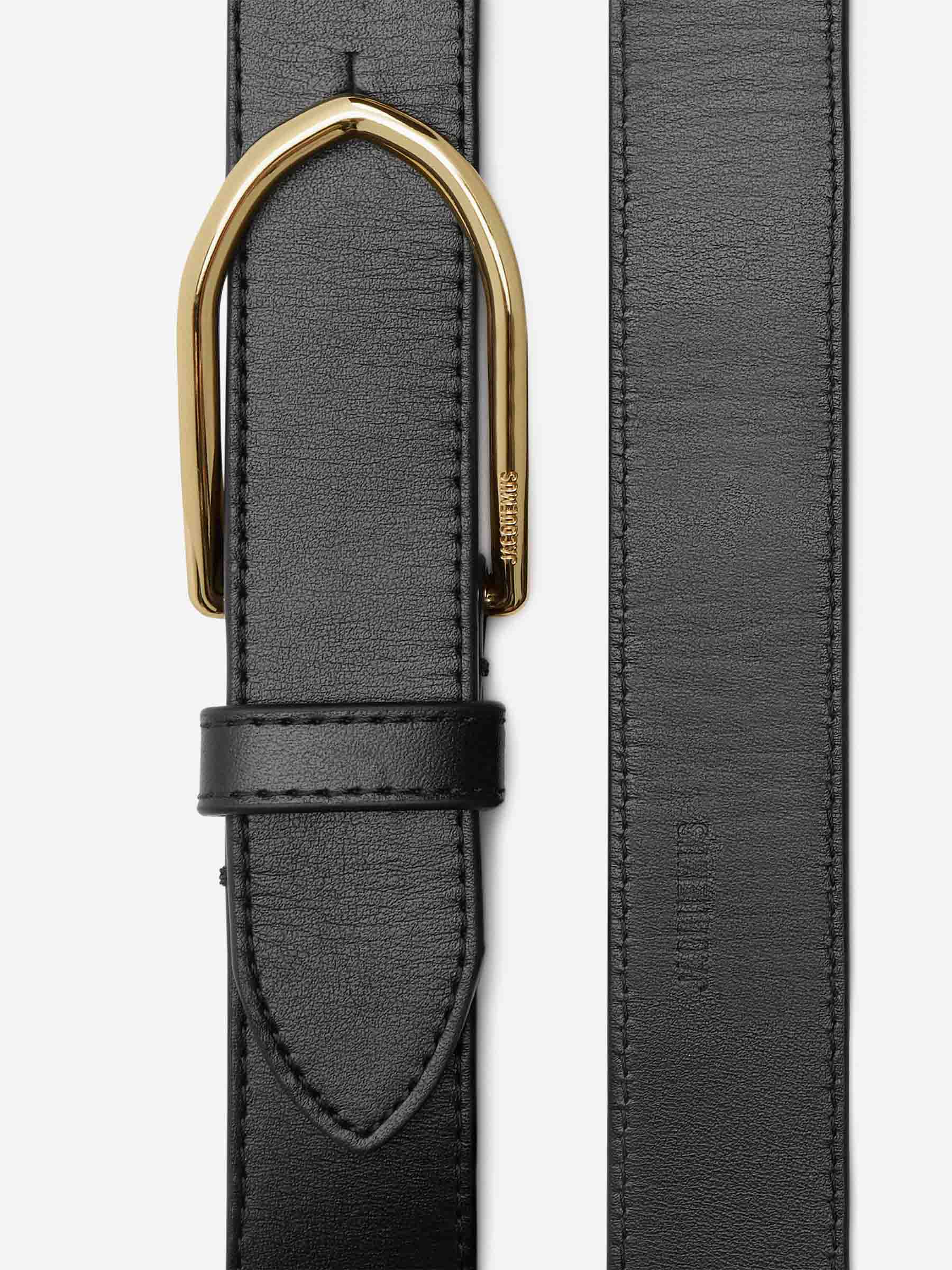 Jacquemus Hombre Barcelona Cinturón Bambino color Negro sku 622-001273 01 - Foto 2