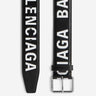 Balenciaga Hombre Barcelona Cinturón Letras Estampadas color Negro sku 622-001278 01 - Foto 1