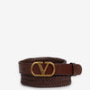 Valentino Garavani Hombre Barcelona Cinturón Piel VLogo color Marrón sku 622-001286 01 - Foto 1
