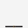 Saint Laurent Hombre Barcelona Cinturón Piel Cassandre color Negro sku 622-001290 01 - Foto 1