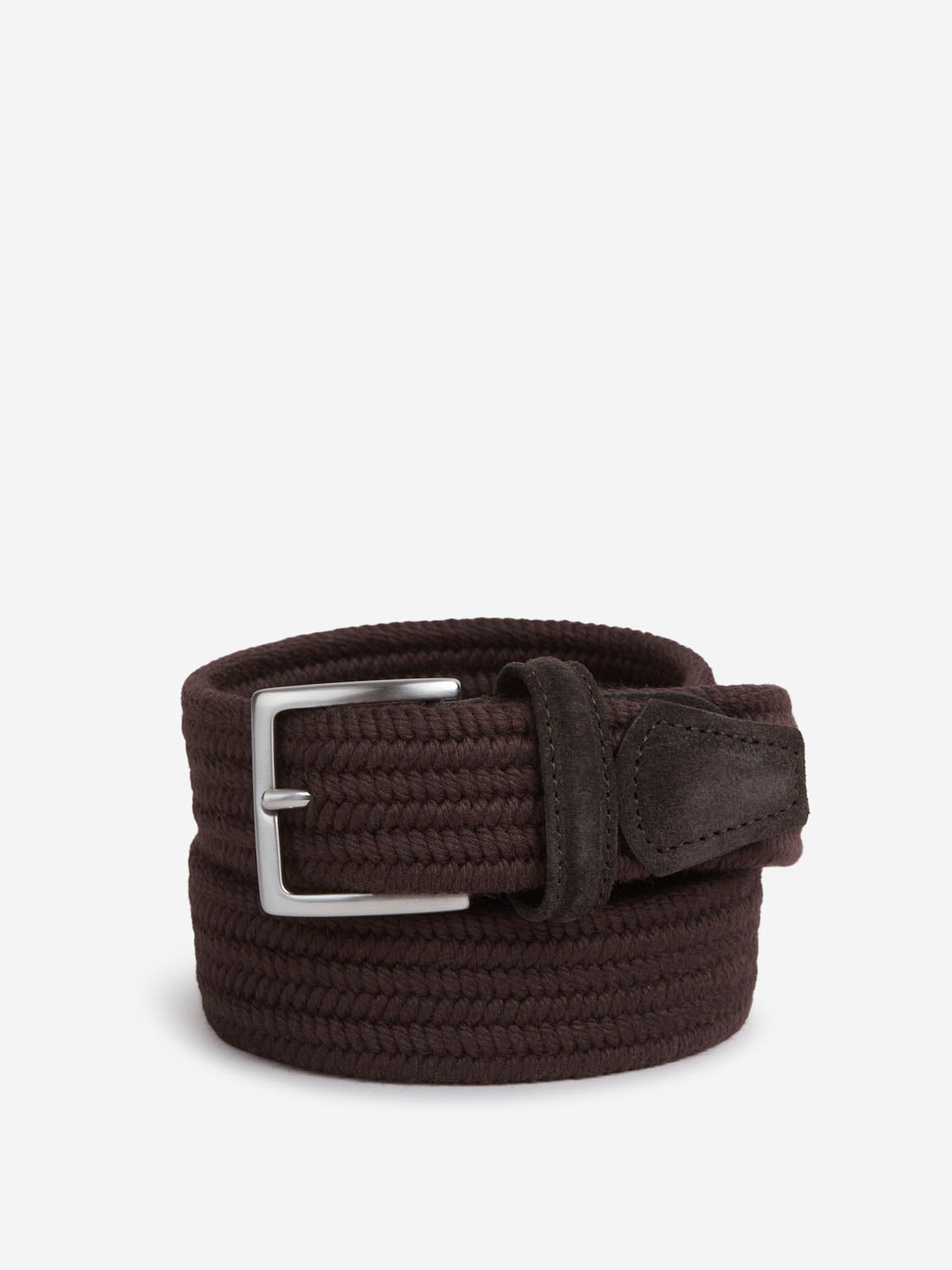 Santa Eulalia Hombre Barcelona Cinturón Algodón color Marrón Oscuro sku 622-001296 01 - Foto 1