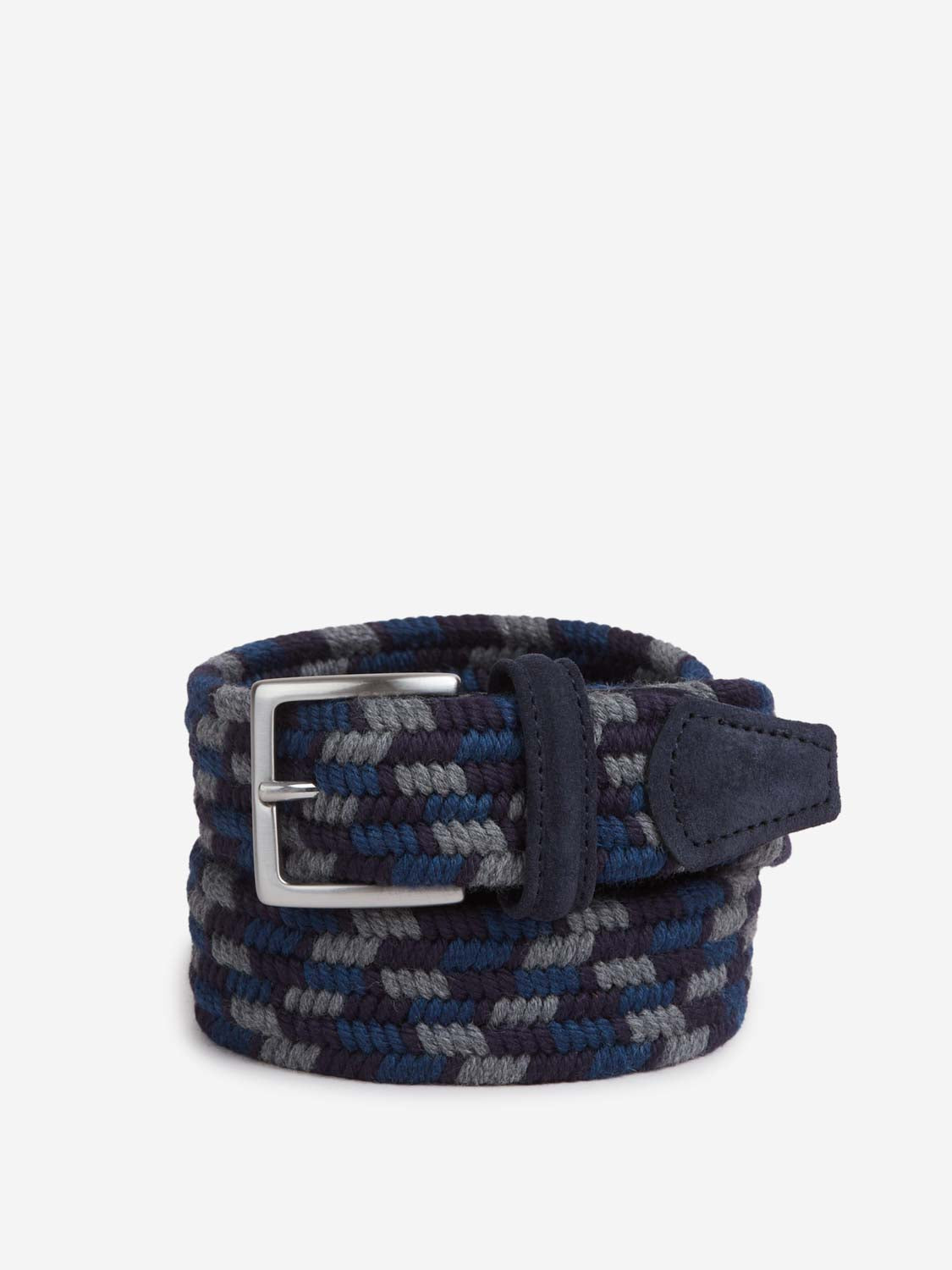 Santa Eulalia Hombre Barcelona Cinturón Bicolor color Azul Marino sku 622-001296 02 - Foto 1