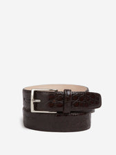 Santa Eulalia Hombre Barcelona Cinturón Piel color Marrón Oscuro sku 622-001299 02 - Foto 1