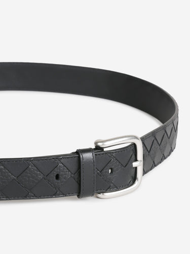 Bottega Veneta Hombre Barcelona Cinturón Intrecciato color Negro sku 622-001301 01 - Foto 2