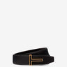Tom Ford Hombre Barcelona Cinturón Piel Logo color Negro sku 622-001303 01 - Foto 1