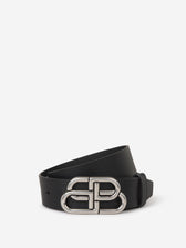 Balenciaga Hombre Barcelona Cinturón BB Monograma color Negro sku 622-001315 01 - Foto 1