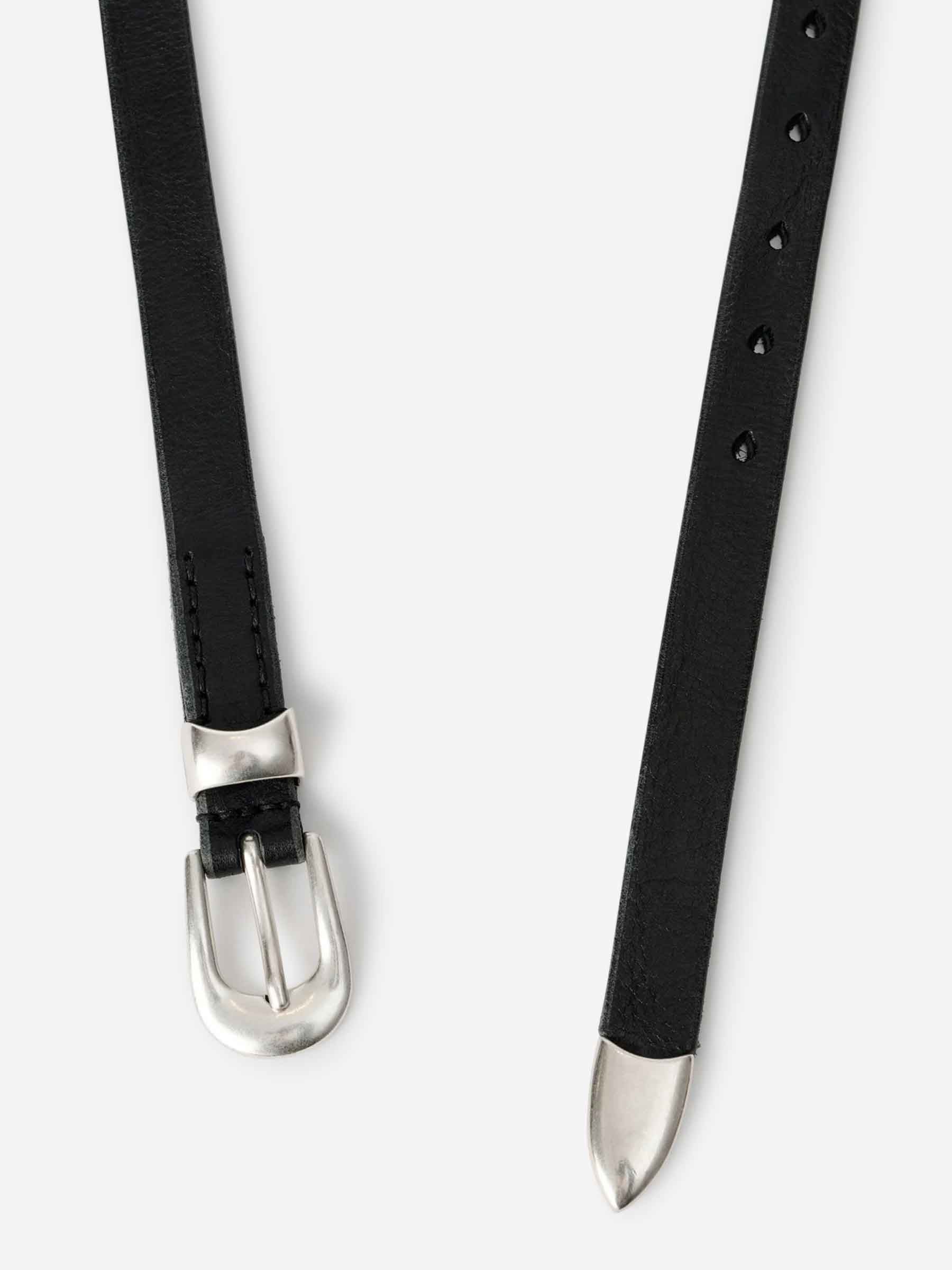 Our Legacy Hombre Barcelona Cinturón Piel Hebilla color Negro sku 622-001318 01 - Foto 2