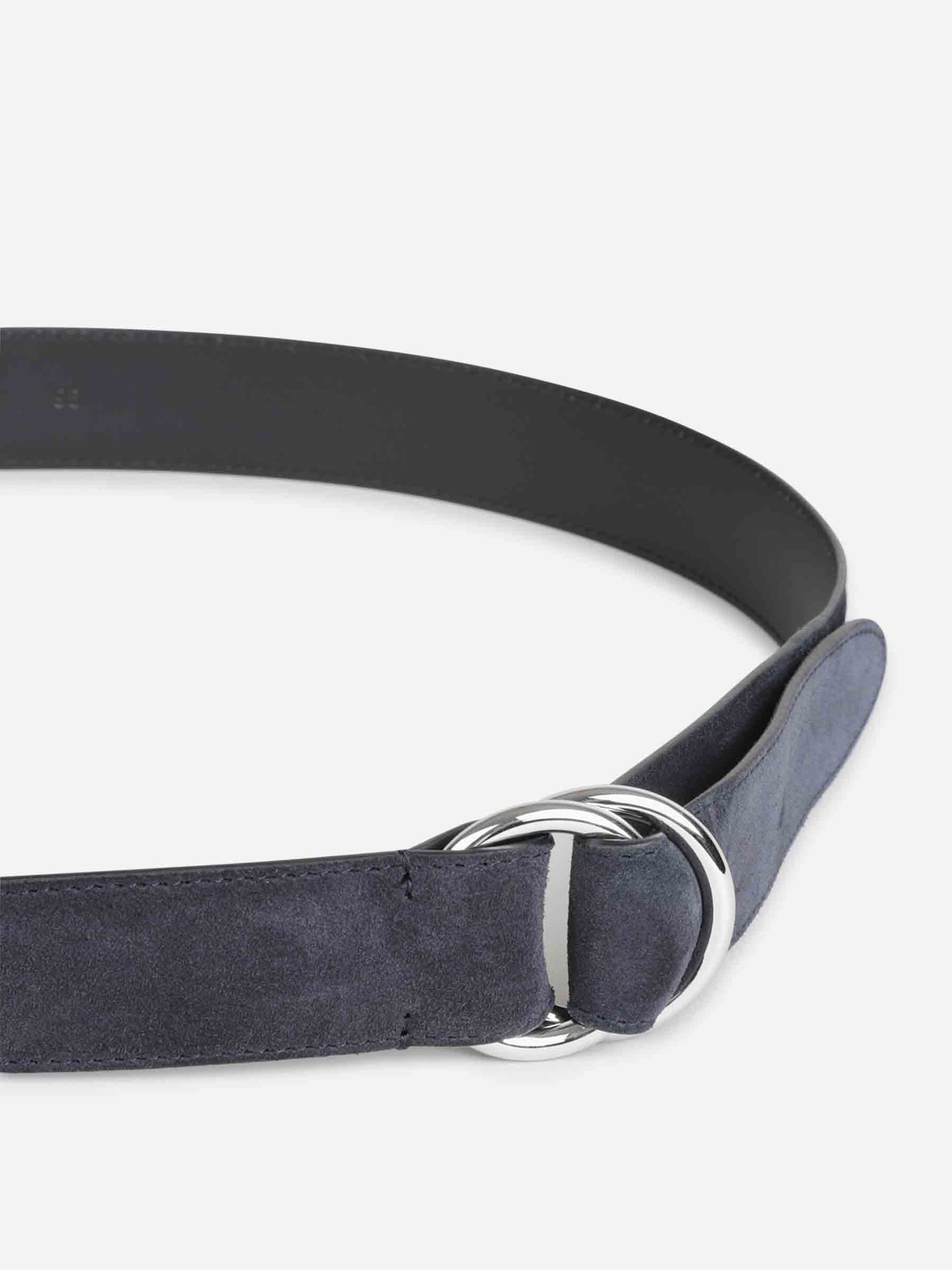 Santa Eulalia Hombre Barcelona Cinturón Piel color Azul Marino sku 622-001320 01 - Foto 2