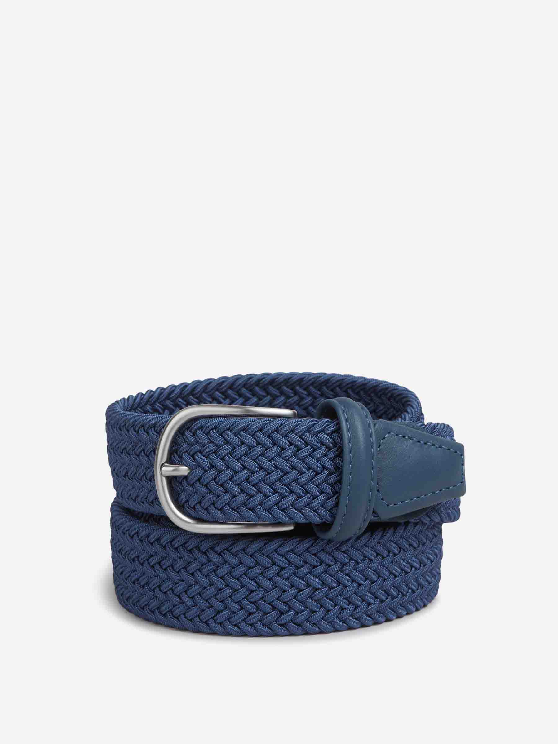 Santa Eulalia Hombre Barcelona Cinturón Trenzado color Azul Marino sku 622-001321 01 - Foto 1