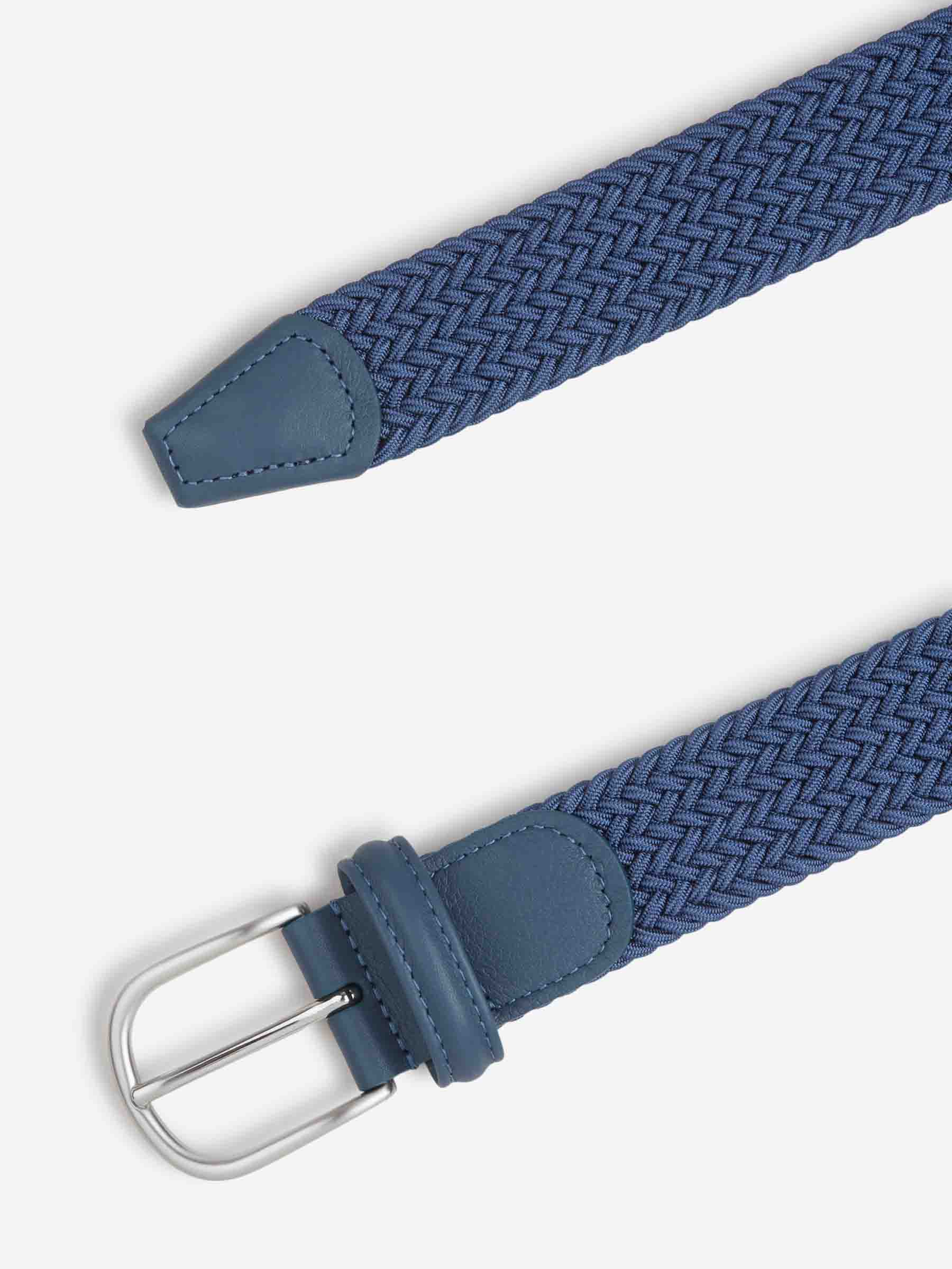 Santa Eulalia Hombre Barcelona Cinturón Trenzado color Azul Marino sku 622-001321 01 - Foto 2