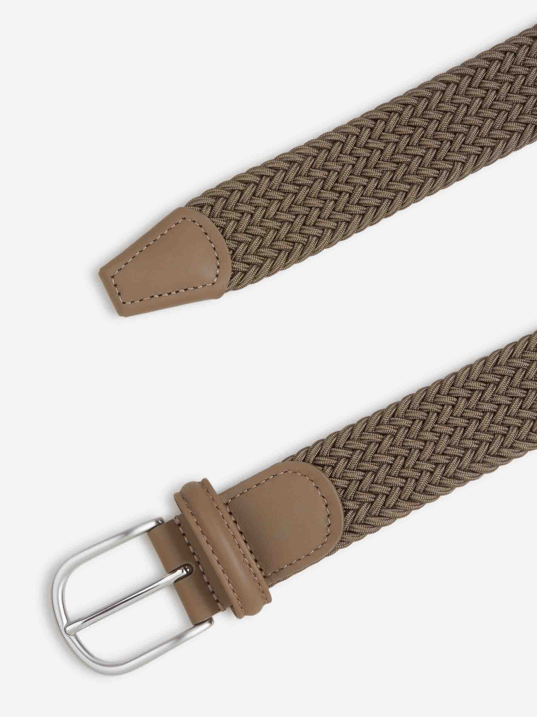 Santa Eulalia Hombre Barcelona Cinturón Trenzado color Verde Militar sku 622-001321 02 - Foto 2