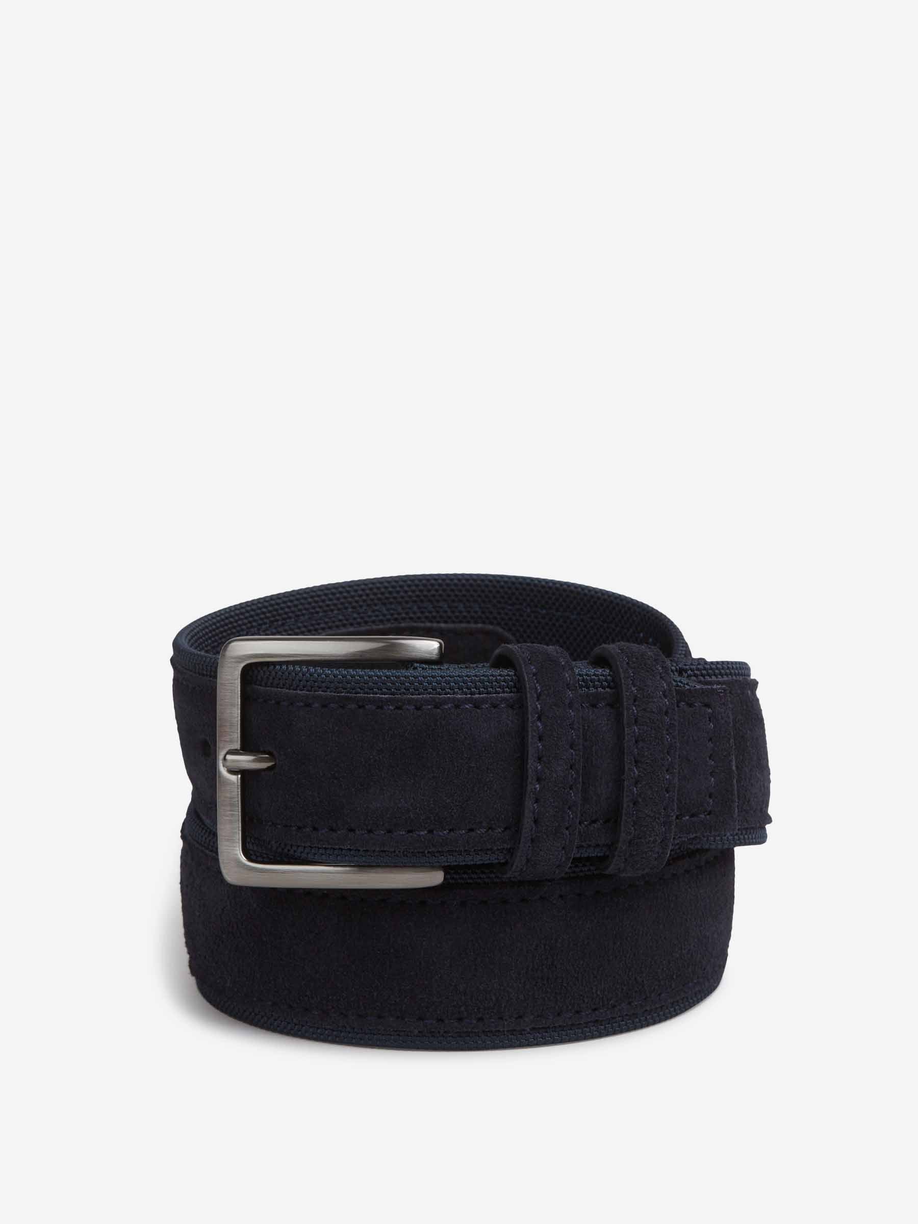 Santa Eulalia Hombre Barcelona Cinturón Piel color Azul Marino sku 622-001323 02 - Foto 1