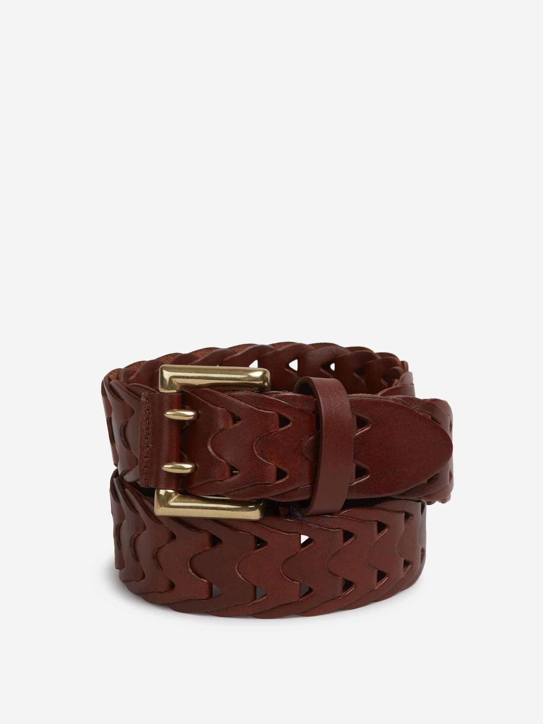 Santa Eulalia Hombre Barcelona Cinturón Trenzado color Marrón sku 622-001324 01 - Foto 1