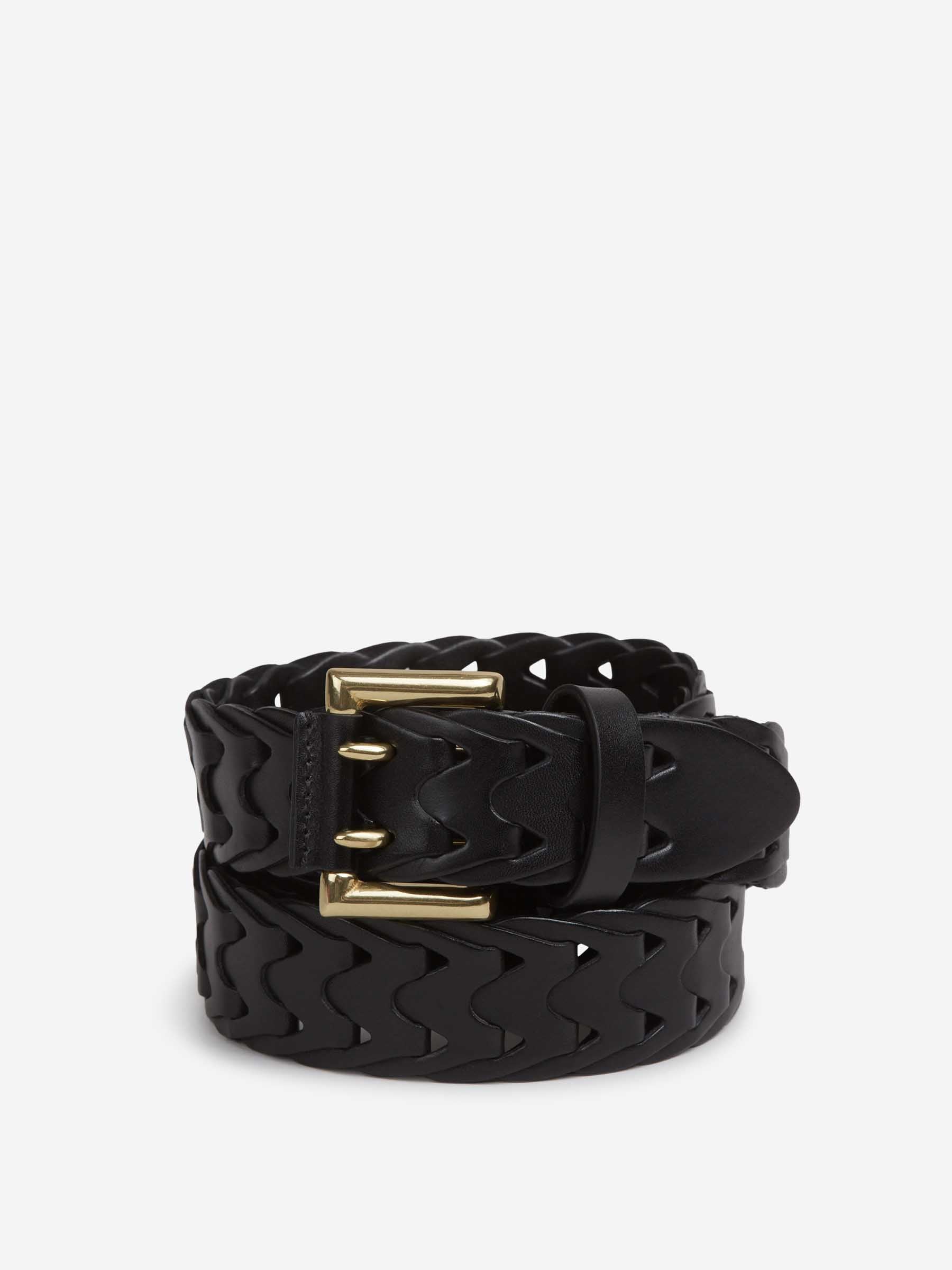 Santa Eulalia Hombre Barcelona Cinturón Trenzado color Negro sku 622-001324 02 - Foto 1