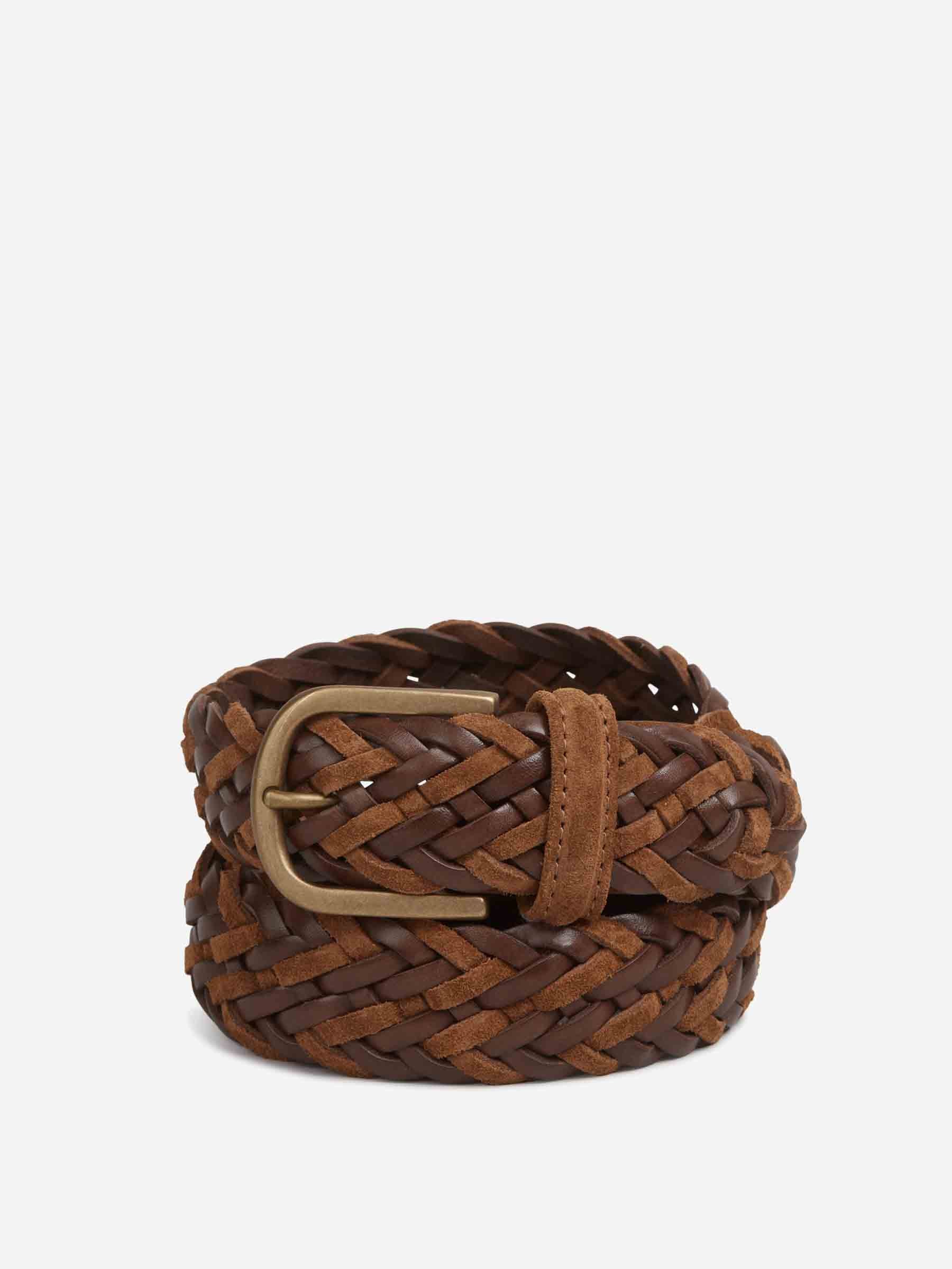 Santa Eulalia Hombre Barcelona Cinturón Trenzado color Marrón sku 622-001326 01 - Foto 1