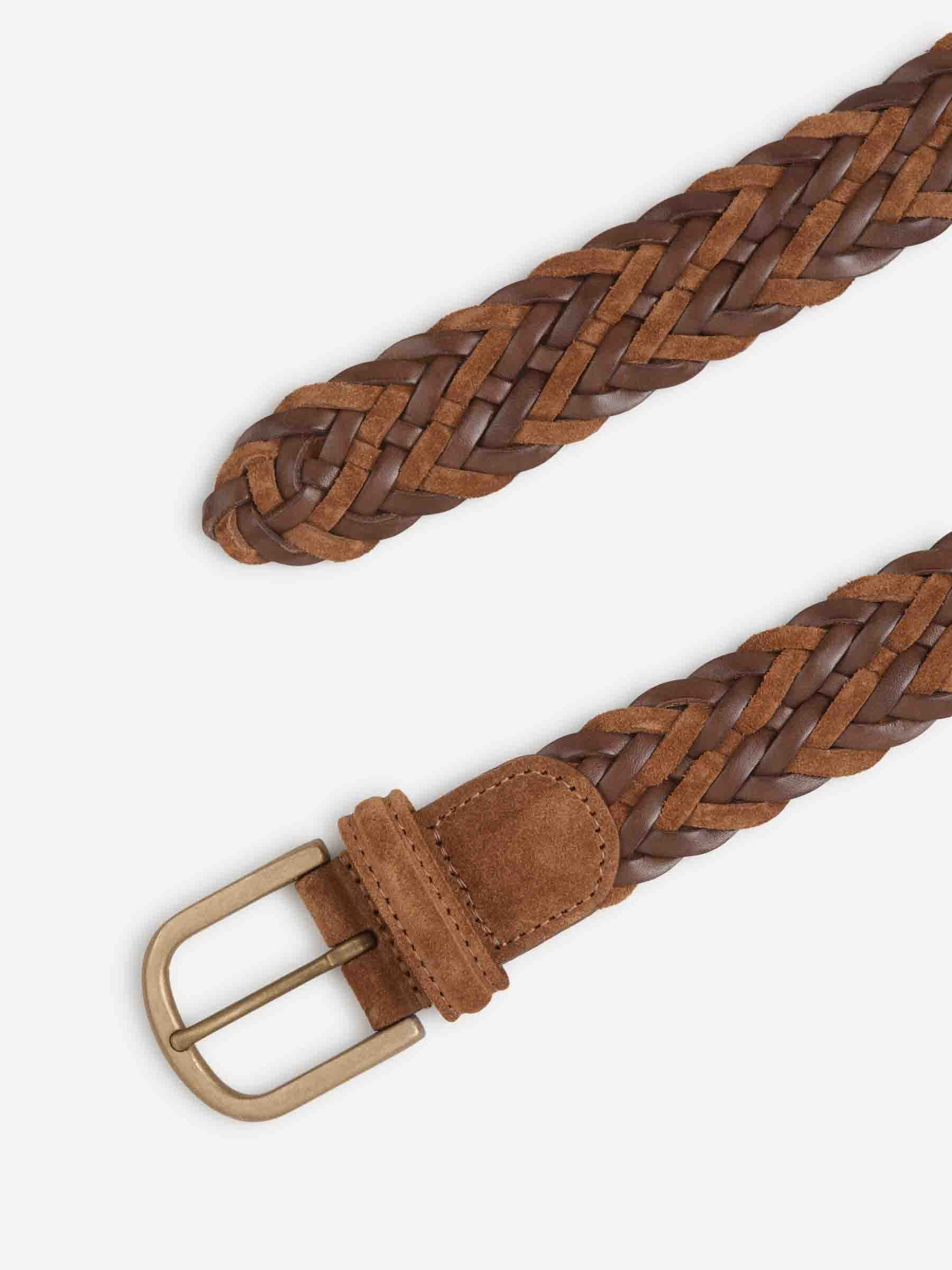 Santa Eulalia Hombre Barcelona Cinturón Trenzado color Marrón sku 622-001326 01 - Foto 2