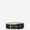 Officine Creative Hombre Barcelona Cinturón Ancho Ante color Negro sku 622-001333 01 - Foto 1