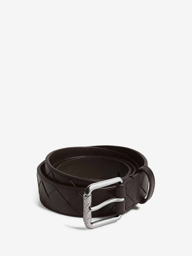 Bottega Veneta.. Hombre Barcelona Cinturón Intrecciato color Negro sku 622-001339 01 - Foto 1