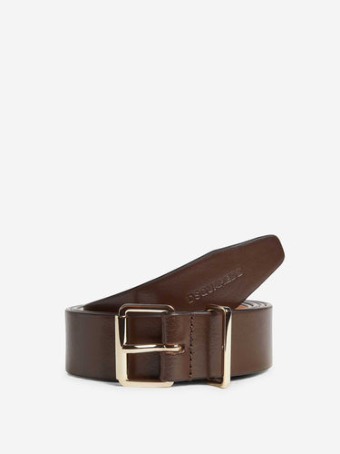 Dsquared2 Hombre Barcelona Cinturón D2 Classic color Marrón Oscuro sku 622-001340 01 - Foto 1