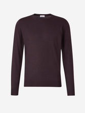 Santa Eulalia Hombre Barcelona Jersey Cashmere Y Seda color Burdeos sku 542-002426 03 - Foto 1