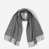 Santa Eulalia Hombre Barcelona Bufanda Lisa Cashmere color Gris Piedra sku 630-001438 02 - Foto 1