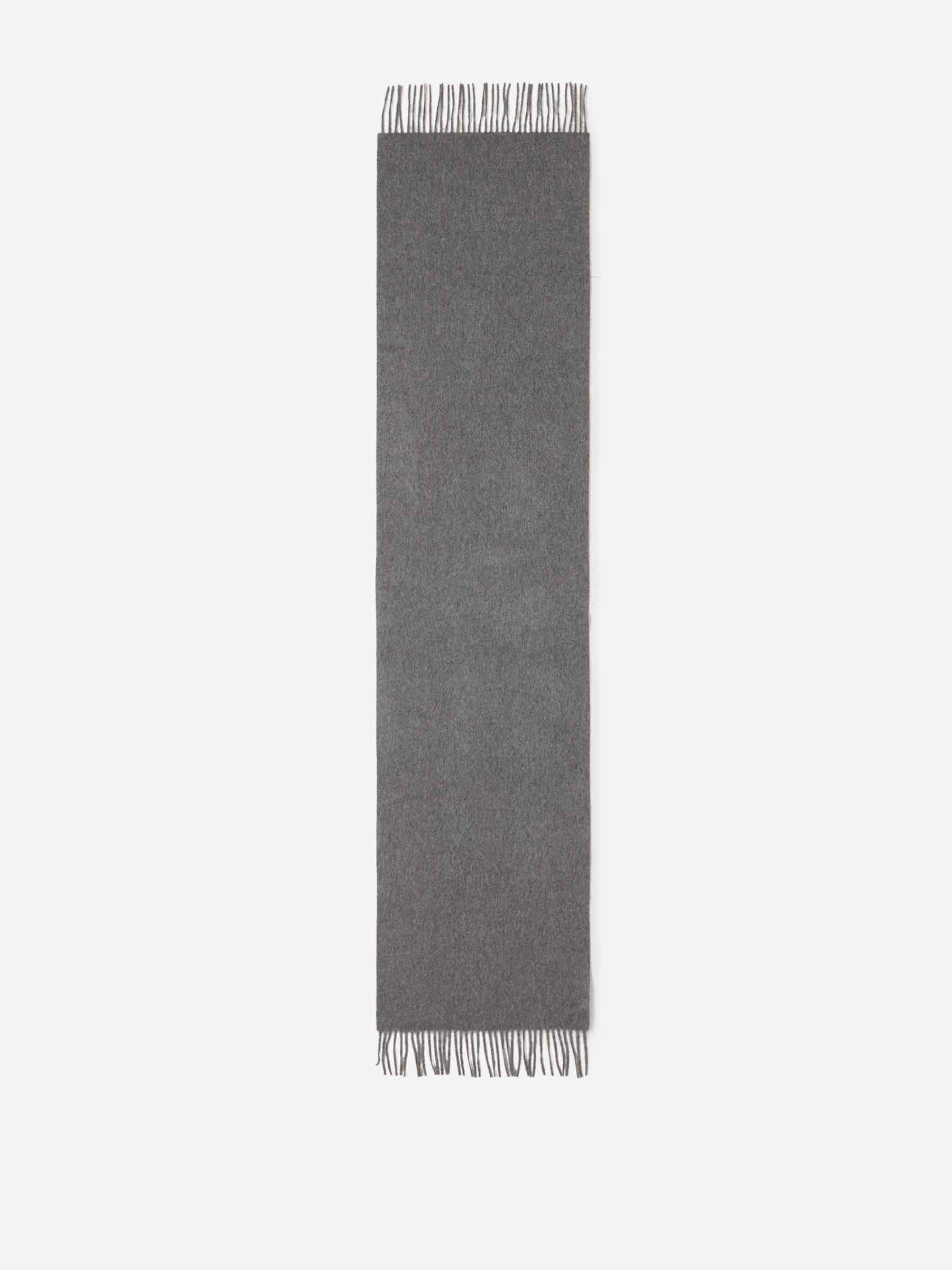 Santa Eulalia Hombre Barcelona Bufanda Lisa Cashmere color Gris Piedra sku 630-001438 02 - Foto 2
