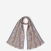 Santa Eulalia Hombre Barcelona Bufanda Floral Seda color Marrón sku 630-001468 01 - Foto 1